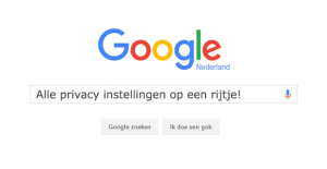 Reputatiemanagement - Google privacy instellingen op een rijtje